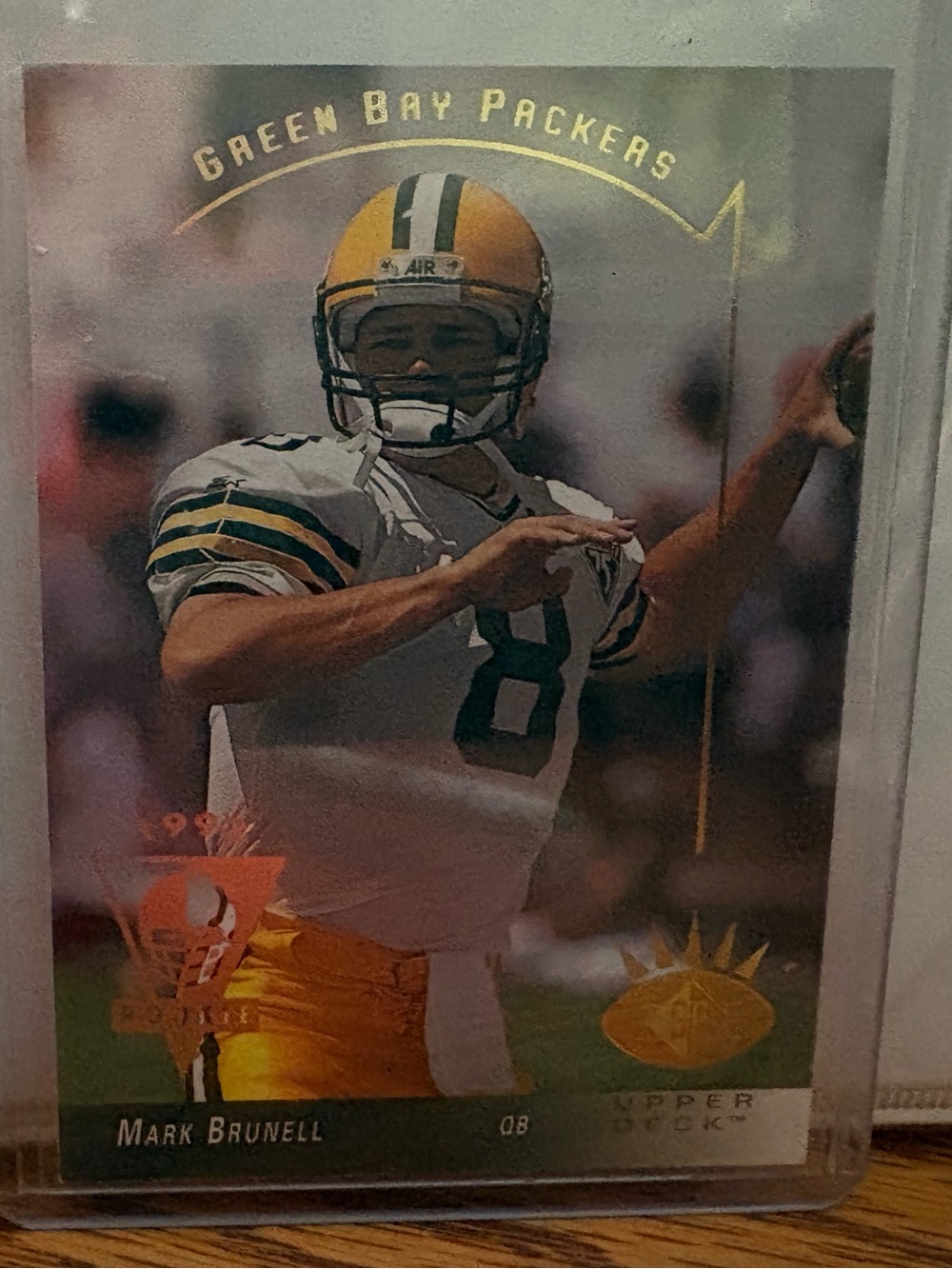 Green Bay Packers Mark Brunell Football Card